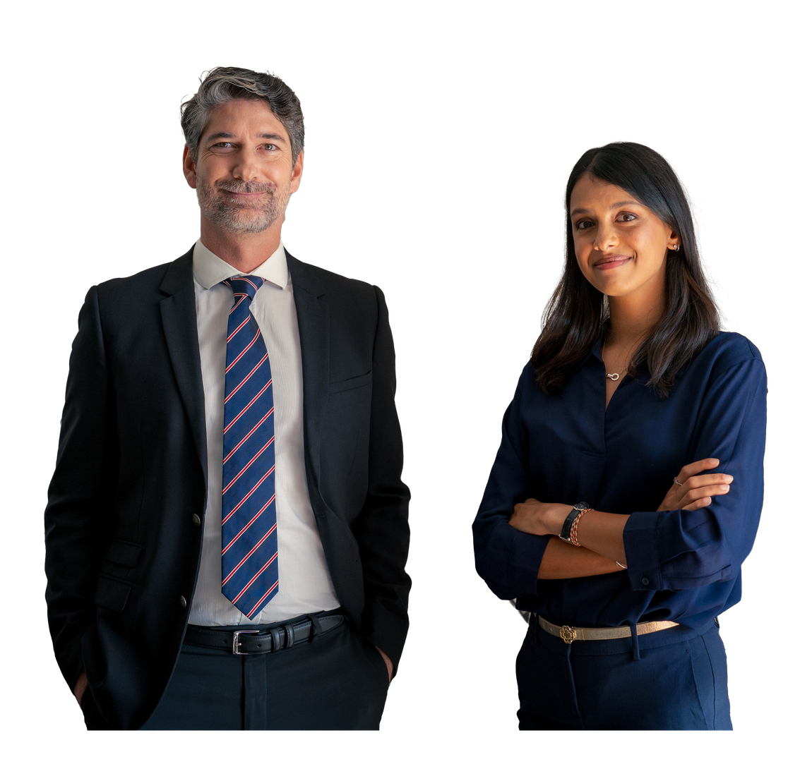 Julien Rousset and Sonali Jugnauth